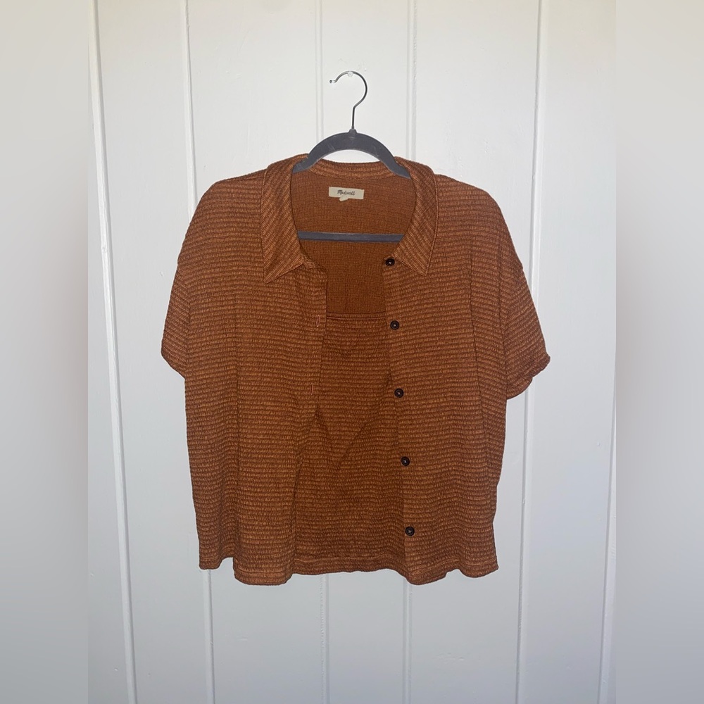 Madewell tank & top, Large